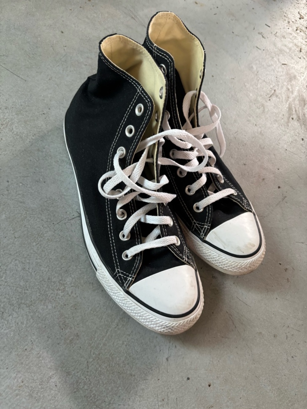 Converse high top black